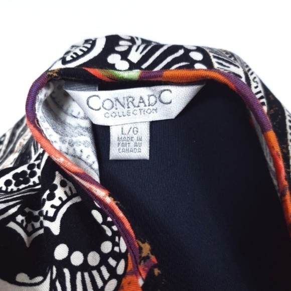 Conrad C Collection Large Embellished Floral Shirt - Picture 4 of 5